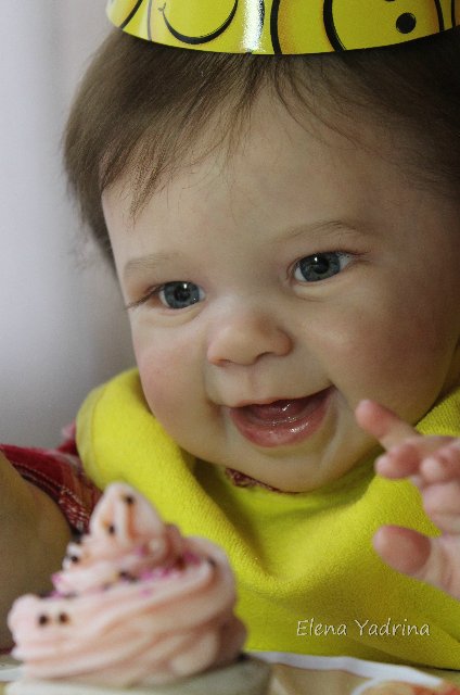 Дарю свою улыбку! Куклы реборн Елены Ядриной