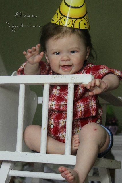 Дарю свою улыбку! Куклы реборн Елены Ядриной