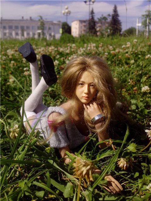 Первая полноценная прогулка с Печенькой - Phicen (фото 6)