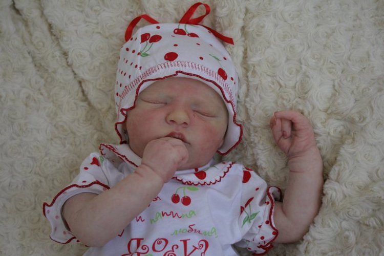 Моя ягодка Джиллиан. Кукла реборн Анастасии Яворской (фото 2)