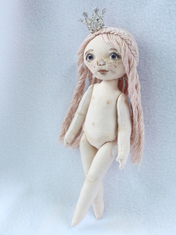 Моя Принцесса. Текстильная кукла (фото 6)