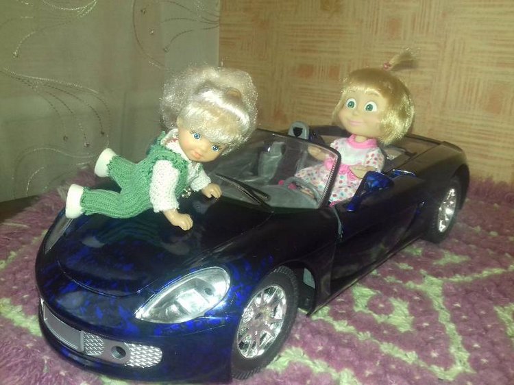 Новые Машки в кармашке — Куклы Маша и Медведь (Simba): Маша в кармашке