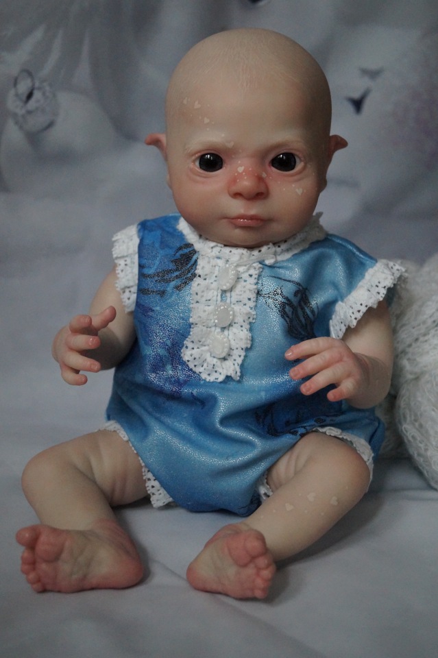 Зимний эльф Снежан — Куклы Реборн (Reborn): работы мастеров