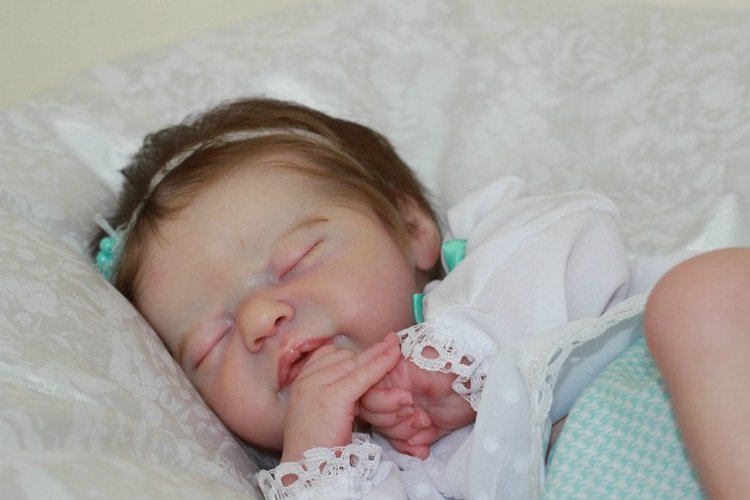 Маленькая бусинка Америкус, кукла реборн Беспаловои Жанны (фото 7)