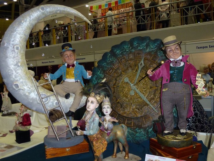 Весенний Бал Кукол на Тишинке: Куклы