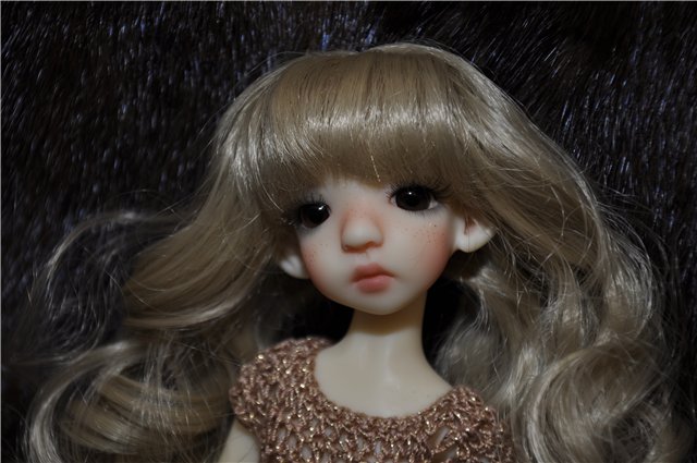 Корица (KW Cinnamon Elf in Fair Skin) - прибавление в нашем семействе кукол от Kaye Wiggs