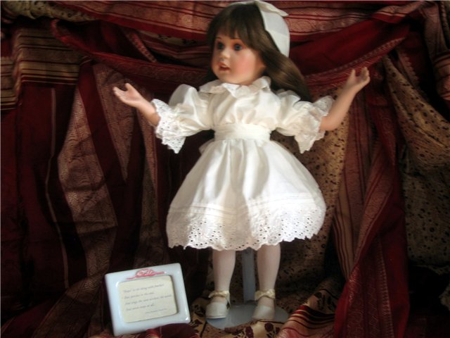 Нежная фарфоровая малышка от Sissel Skille - Hope (фото 7)