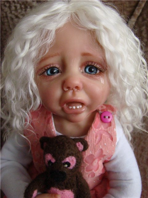 Маленькие плаксы. Авторские куклы Кондрашовой Ирины (фото 6)