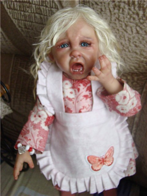 Маленькие плаксы. Авторские куклы Кондрашовой Ирины