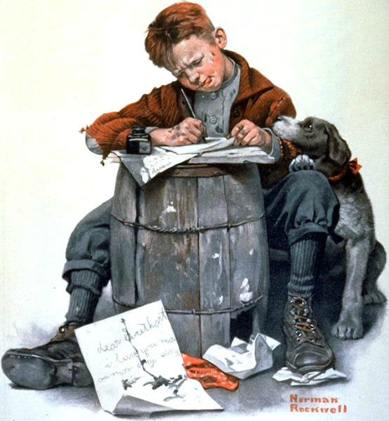 Марк Твен американской живописи. Лиричная и живая старая Америка Нормана Роквелла