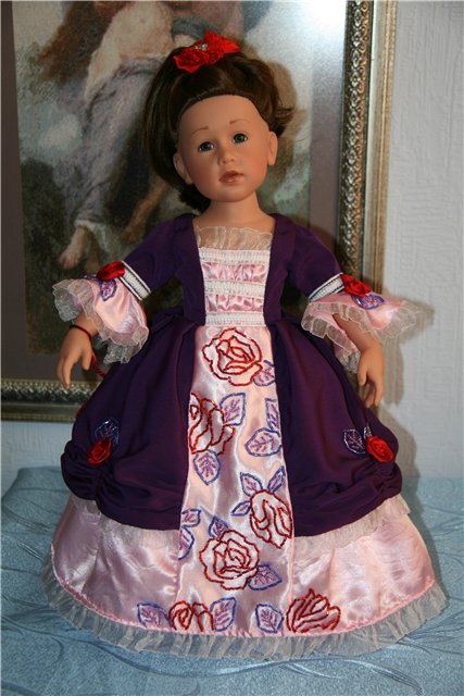 Мисс Рококо — Одежда и обувь для кукол своими руками: фото (фото 4)