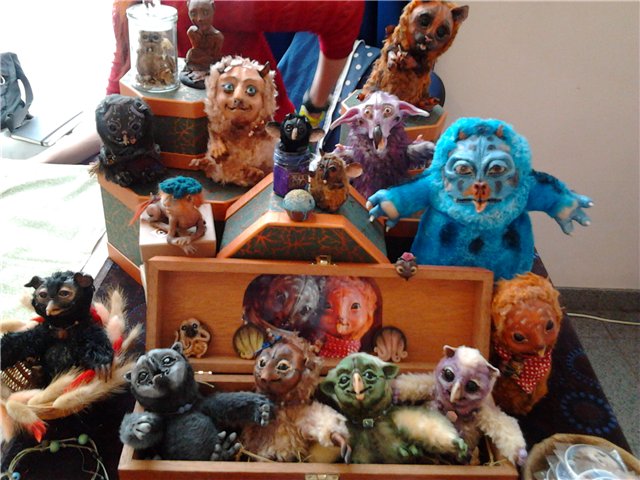 Выставка дизайнерских кукол и игрушек куклаЯ 2013