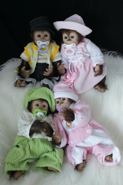 Развеселая компания (или мини-зоопарк)! Куклы реборн Вишни Виктории
