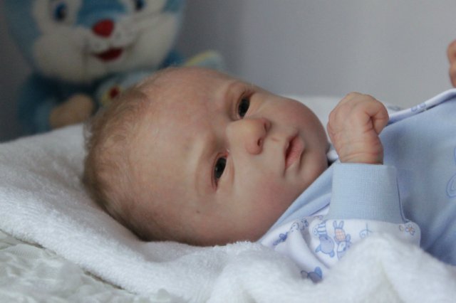 Белокурый ангел Саввушка! Куколка реборн Виктории Вишни