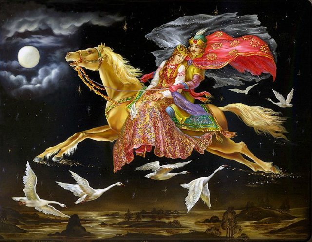 Усмотри тропинку в сказку или Здесь русский дух, здесь Русью пахнет. Федоскинская лаковая миниатюра