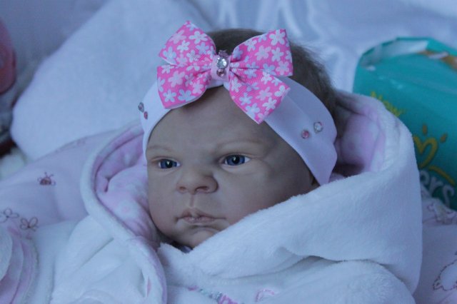 Детка Скарлет... Куколка реборн Виктории Вишни