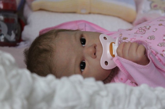 Мышонок Ульяша 3... Куколка реборн Виктории Вишни (фото 10)