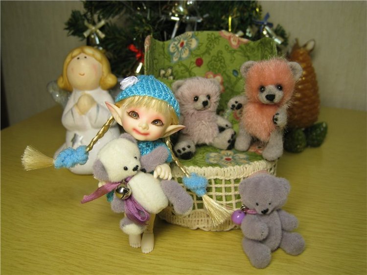 С Рождеством! Куклы БЖД — Куклы Fairyland (ФэйриЛэнд): BJD (БЖД)