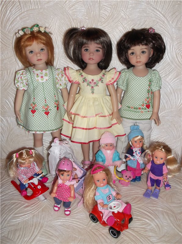 У каждой куколки должна быть своя куколка... или, Что там на полочках в коробочках? Куклы Дианны Эффнер (фото 10)