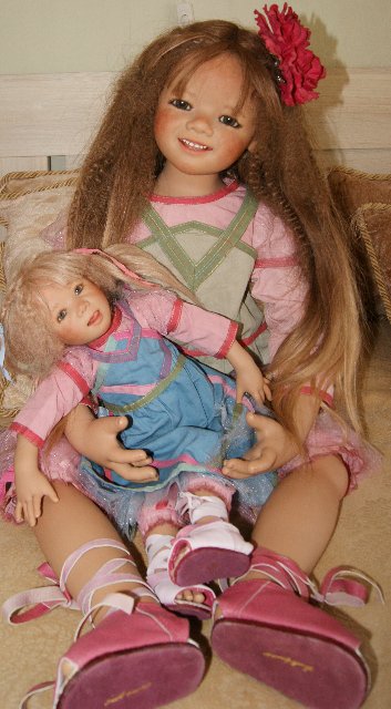 Liska and Lotta великолепная парочка от Annette Himstedt спецвыпуск коллекции 2005 года Summer Kinder