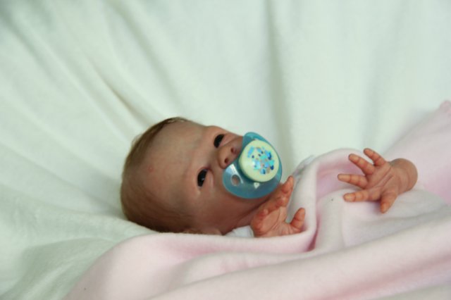 Крошка Мэгги. Кукла реборн Саутер Антонины