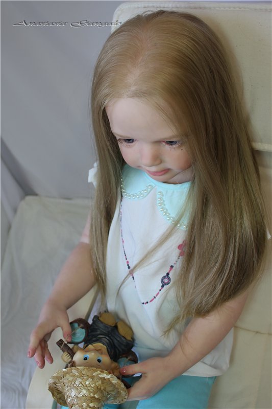 Святослава. Мой светлый ангел. Кукла реборн Анастасии Гангало