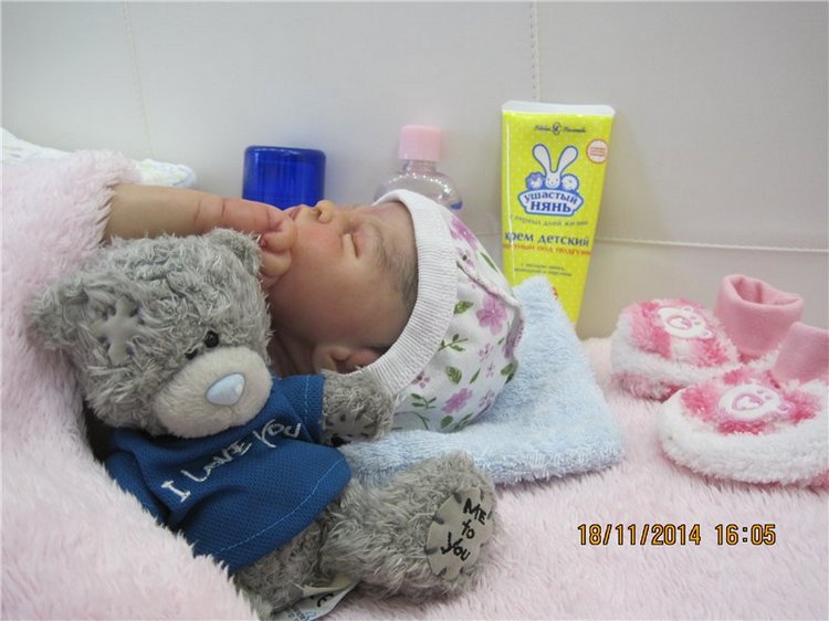 Анечка. Кукла реборн — Куклы Реборн (Reborn): домашние фото (фото 9)