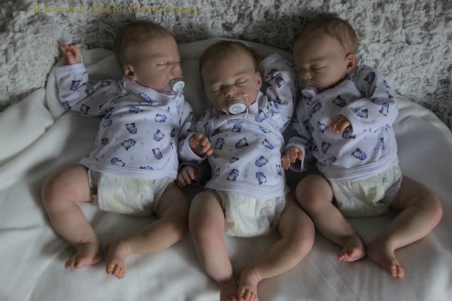 Тройняшки Джошики... Куколки реборн Виктории Вишни