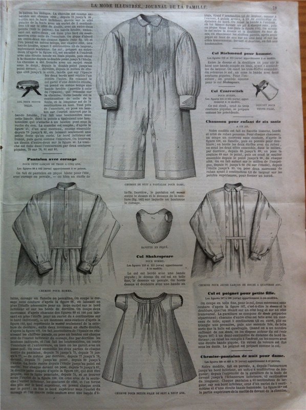 Журнал мод La Mode illustrèe (журнал для всей семьи)