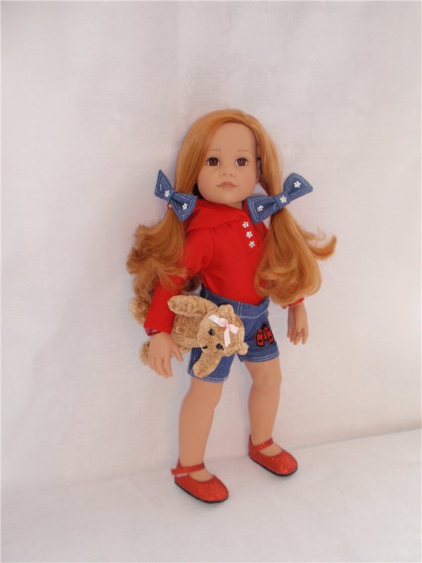 Джинсовая мода для Готц — Одежда и обувь для кукол своими руками: фото (фото 5)