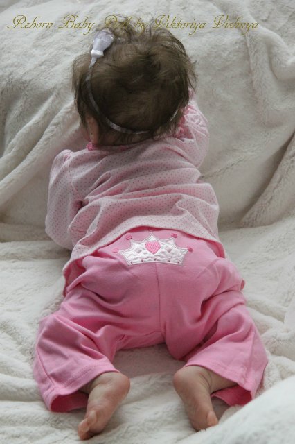 Кайли... Куколка реборн Виктории Вишни