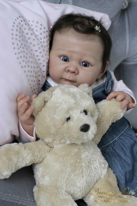 Моя маленькая пуговка! Кукла реборн Анастасии Бочковой (фото 5)