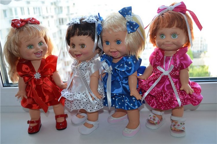 Не куколки, а цветочки | Бэйбики Не куколки, а цветочки — Куклы Galoob Baby Face (Фейсинки): винтаж 90 (фото 5)