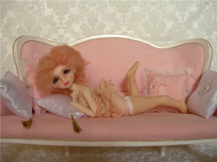 Прекрасной юности волшебные мгновения... Маленькая Антуанетта (Khöl от Dust of Dolls) (фото 6)