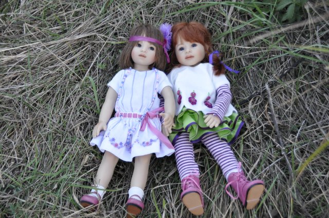 Плюшечки - ватрушечки. Куклы Heidi Plusczok (фото 5)