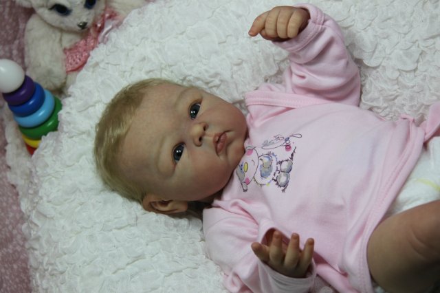 Пышка Пэрис. Куколка реборн Виктории Вишни