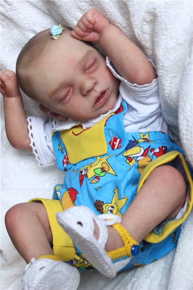 Прототип Кларк скульптора Саманта Грегори. Кукла реборн Светланы Преображенской (фото 9)