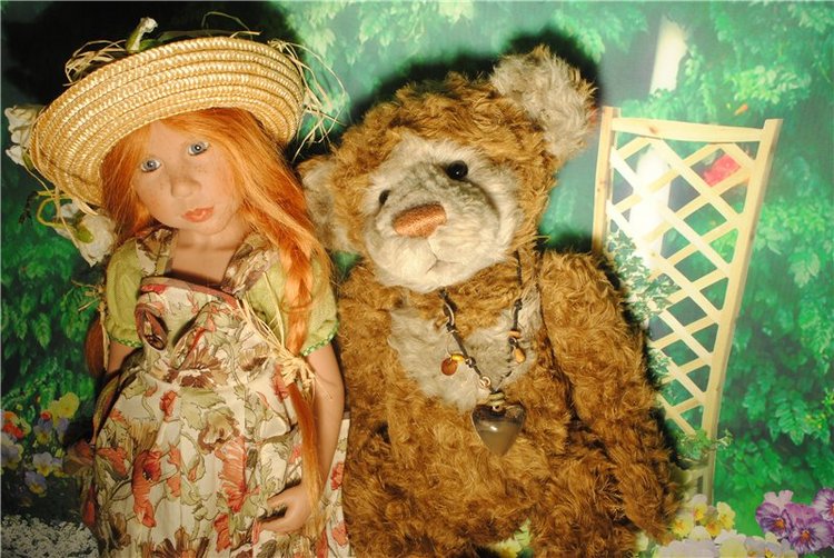 Славный Мишка Паркин от Charlie Bears находит новых друзей