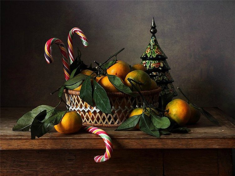 Чудесные новогодние натюрморты