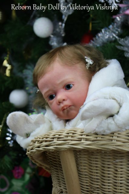 Настенька из сказки Морозко! Куколка реборн Виктории Вишни