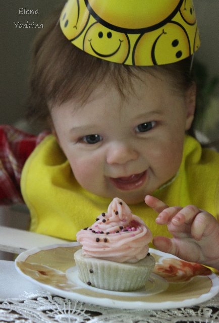 Дарю свою улыбку! Куклы реборн Елены Ядриной