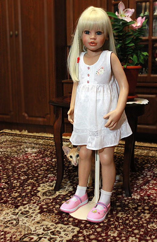 Портрет с лилиями — Куклы Susan Lippl (Сьюзан Липпл): MasterPiece