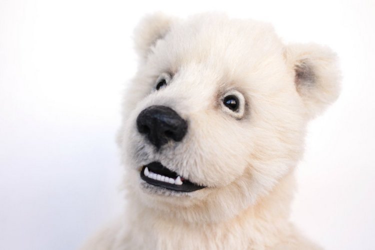 Нолан полярный медвежонок. Авторские игрушки ручной работы Татьяны Матляк