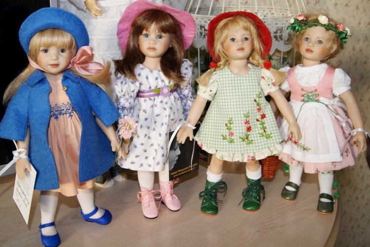 Плюшек много не бывает - маленькие принцессы от Heidi Plusczok (фото 3)