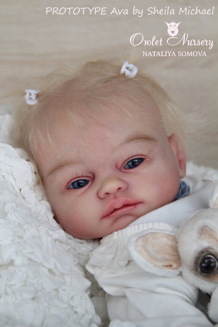 Сильвия - мой прототип Ava от скульптора Sheila Michael. Кукла реборн Наталии Сомовой