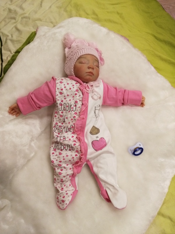 Переделка пупса. Или еще одна головушка в мой детсткой. Наденька