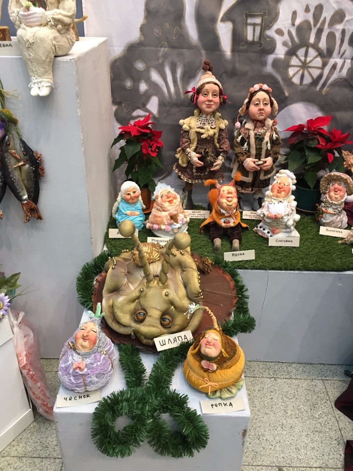 Москва "Гостиный двор" 2016 - Международная выставка "Искусство куклы" - мой взгляд