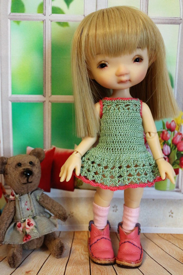 Долгожданная Дрюшечка или первый опыт фотографирования с фоном