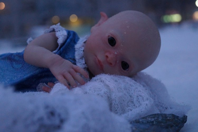 Зимний эльф Снежан — Куклы Реборн (Reborn): работы мастеров (фото 8)