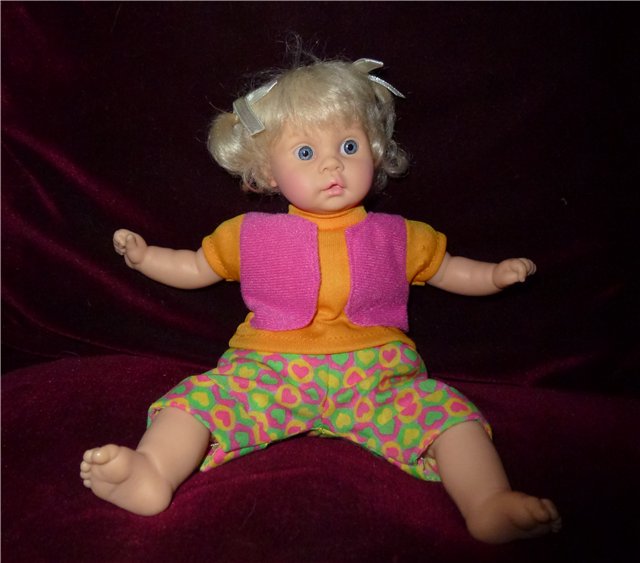 Рождественский Ангел. Виниловая малышка от Pauline Bjonness-Jacobsen (Паулине Якобсен)